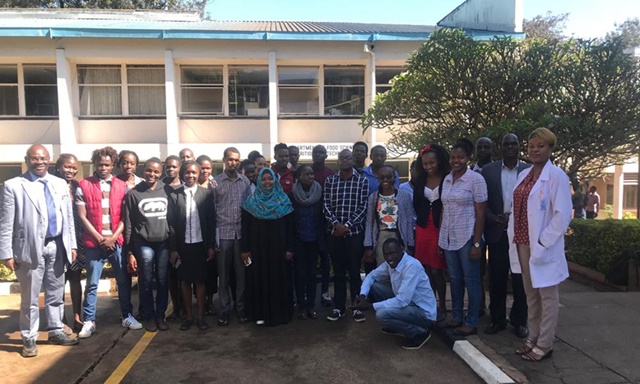 Intellectual Property and research output commercialization training held at the Department of Food Science, Nutrition & Technology, University of Nairobi in 2019.