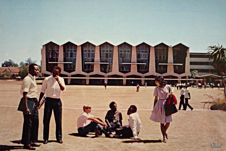 Old Picture of UoN Great Court