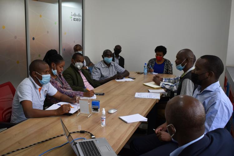Meeting with officials from C4D Lab facilitated by IPMO