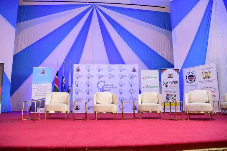 The Panelist's sitting area during NIW 2022