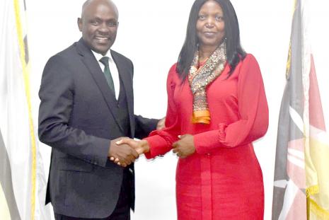 Dr Tony Omwansa KeNIA CEO with Prof. Leonidah Kerubo DVC RIE